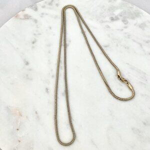 2/$20 Minimilist Gold Tone Chain Necklace